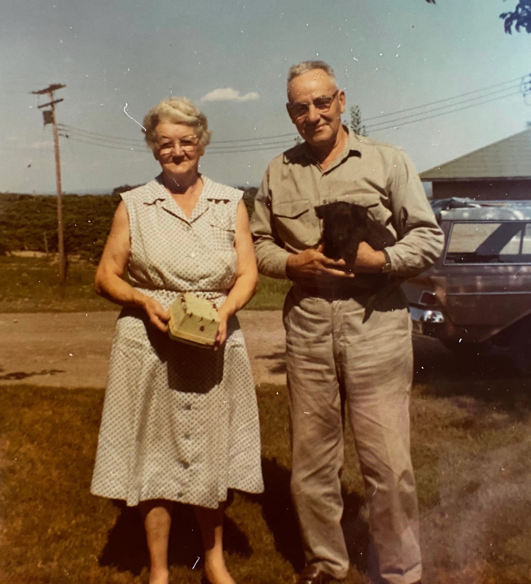 The Wager family — early Apple Barrel Orchards